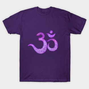 Violet sacred OM T-Shirt